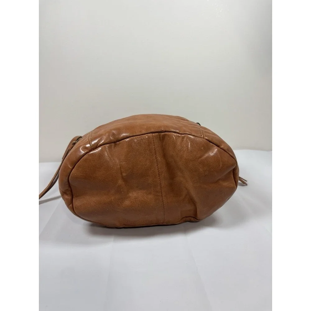 Frye & Co. Jolie Washed Leather Hobo Bag Boho Retro Cottagecore Prairie Country